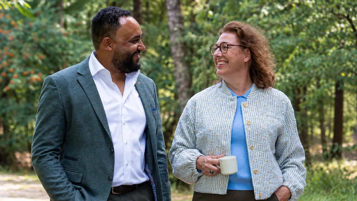 Sanne van der Starre-Wilhelmus en Liroy van der Starre